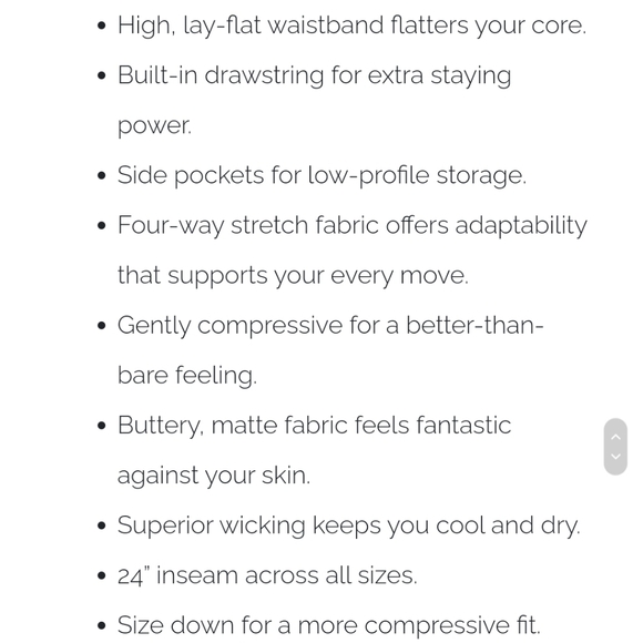 Red battleship luxe drawstring legging - Picture 4 of 4